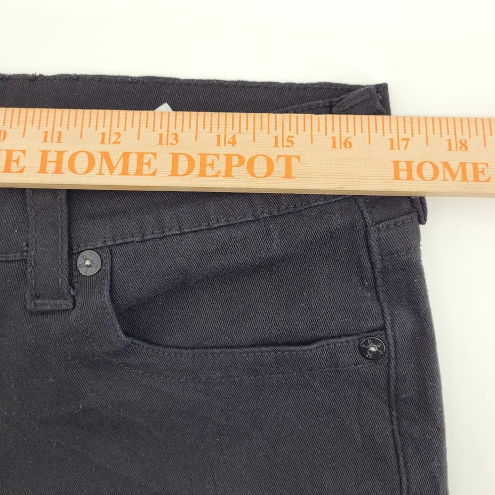 True Religion Geno Relaxed Slim 32‎ Black Jeans Mens